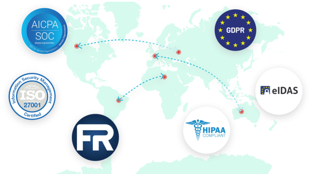 Conga Sign meets international regulations and compliance across borders