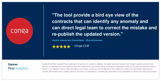 Gartner legal department review